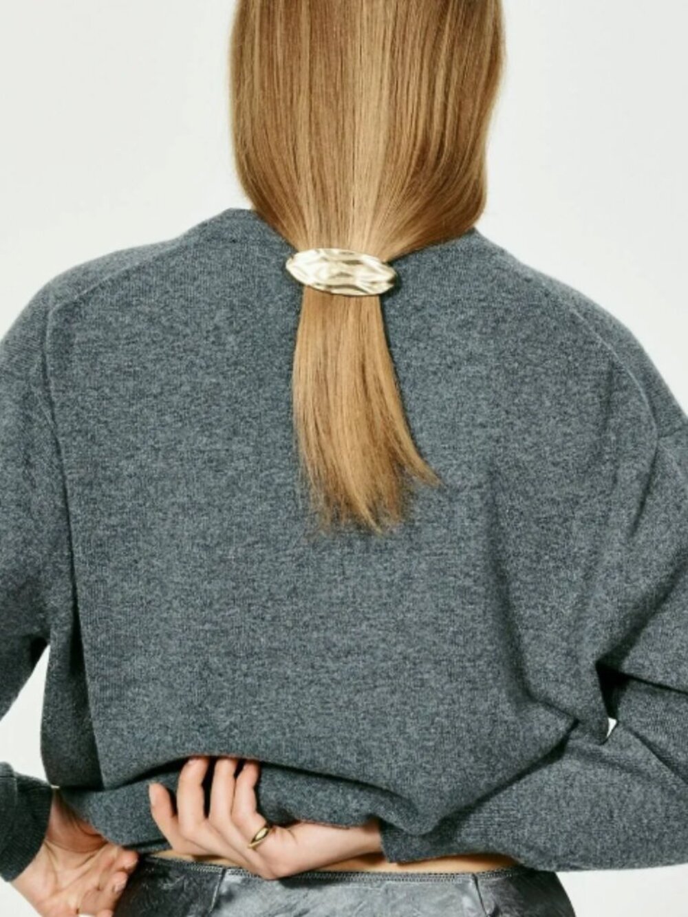 J Crew Cashmere relaxed crewneck sweater -XS - Picture 4 of 8
